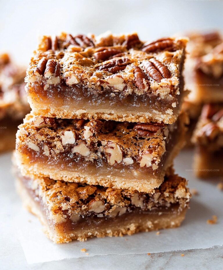 Brown Butter Pecan Pie Bars Recipe