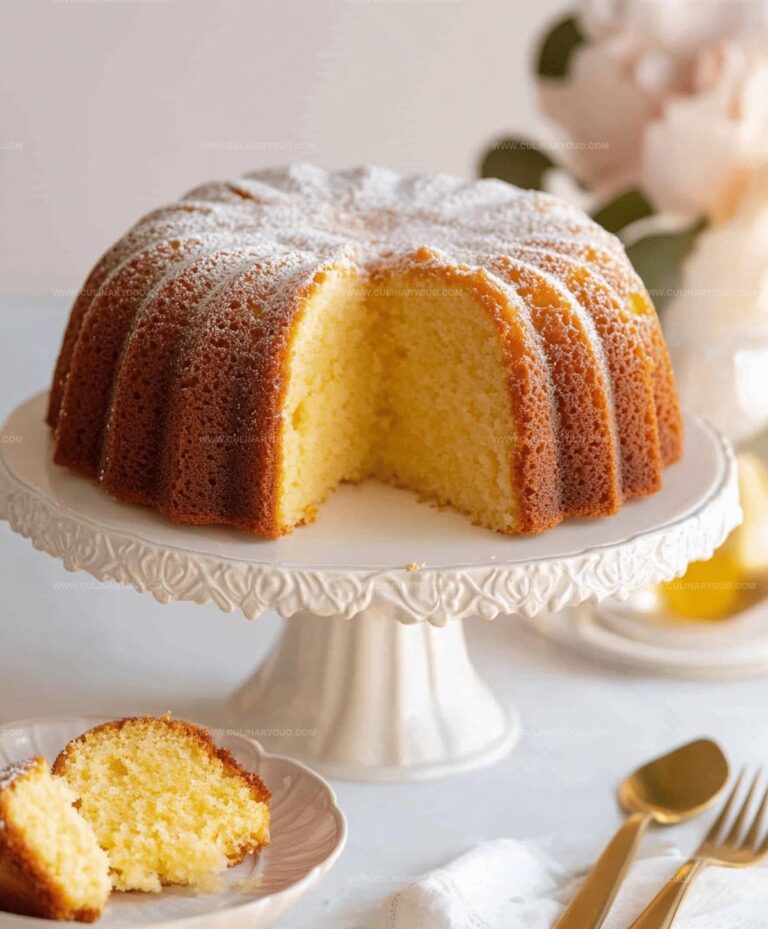 Butter Cake Recipe
