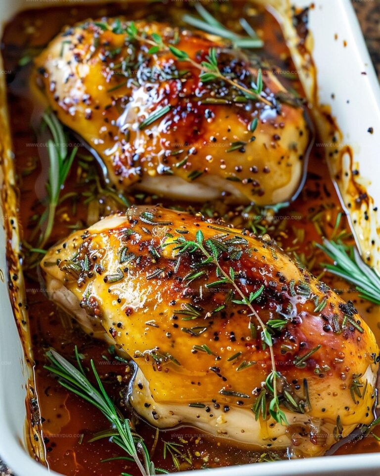 Honey Mustard Rosemary Chicken Recipe