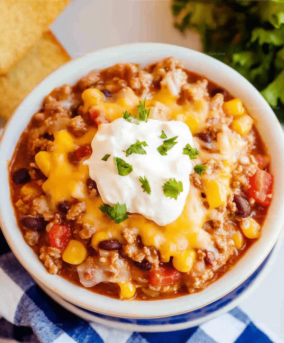 Slow Cooker Cowboy Casserole Recipe