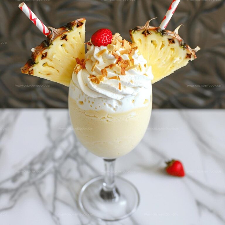 Pina Colada Milkshakes Recipe