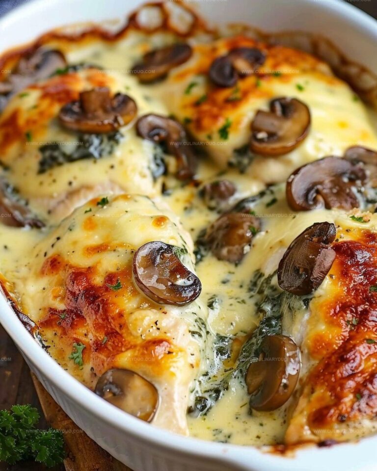Loaded Cheesy Chicken Bake Recipe