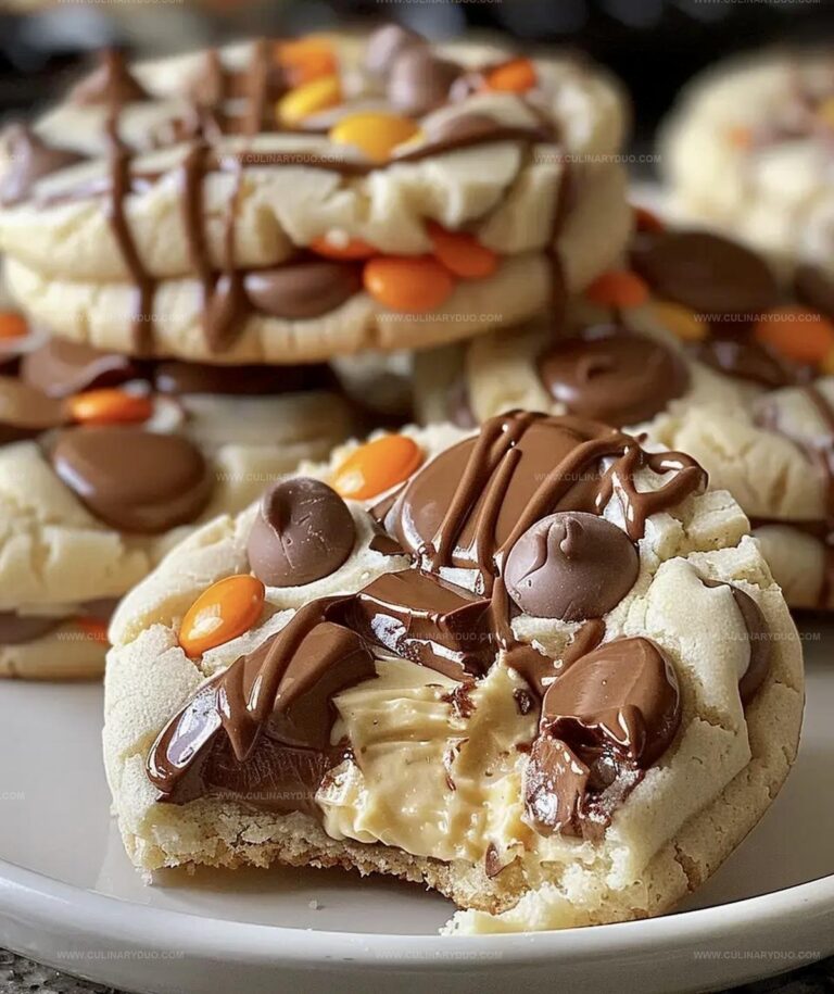 Gooey Reeses Cheesecake Cookies Recipe
