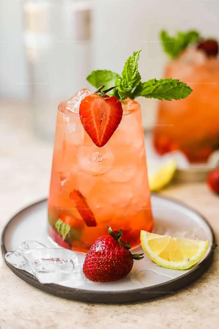 Strawberry Gin Lemonade Recipe
