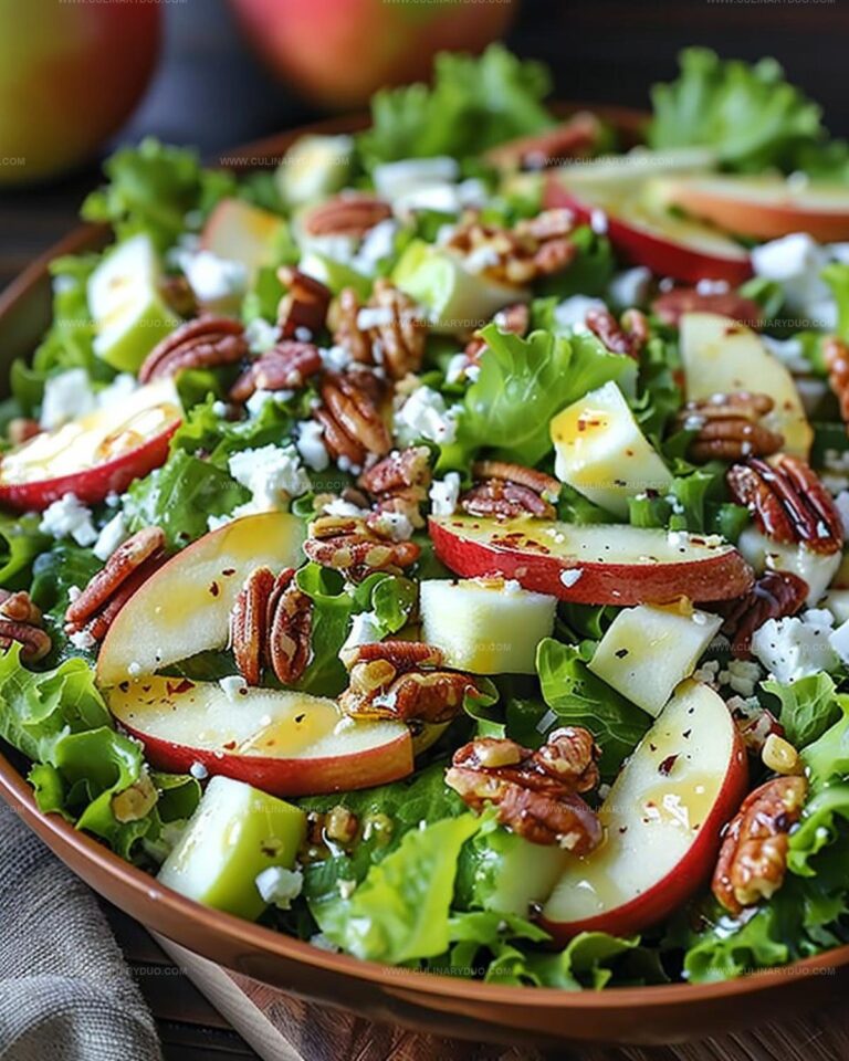 Apple Pecan Feta Salad Recipe