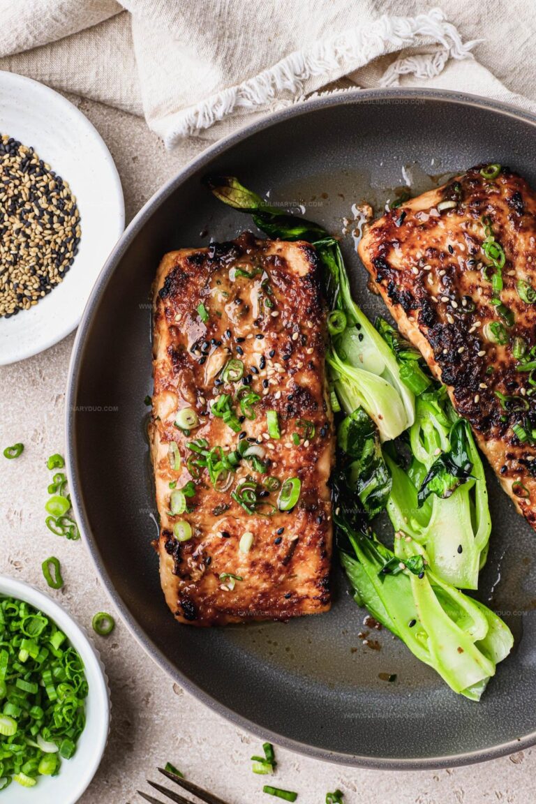 Miso Butter Salmon Recipe
