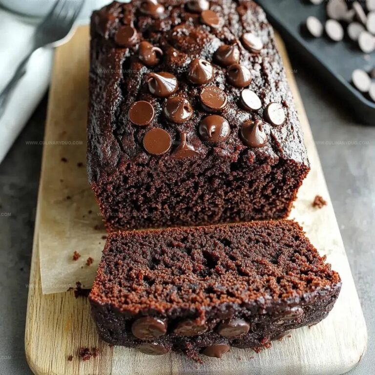 Chocolate Banana Bread Recipe