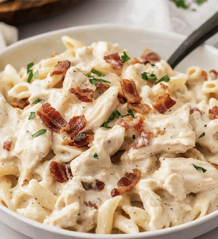 Chicken Bacon Ranch Pasta Recipe