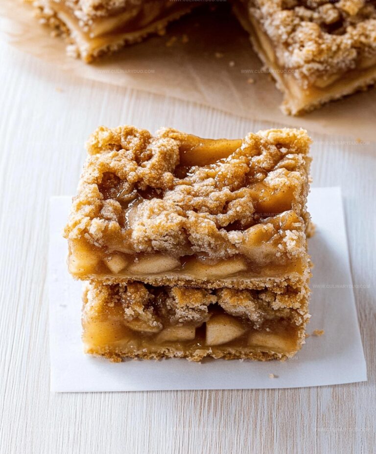 Flaky Apple Pie Bars Recipe