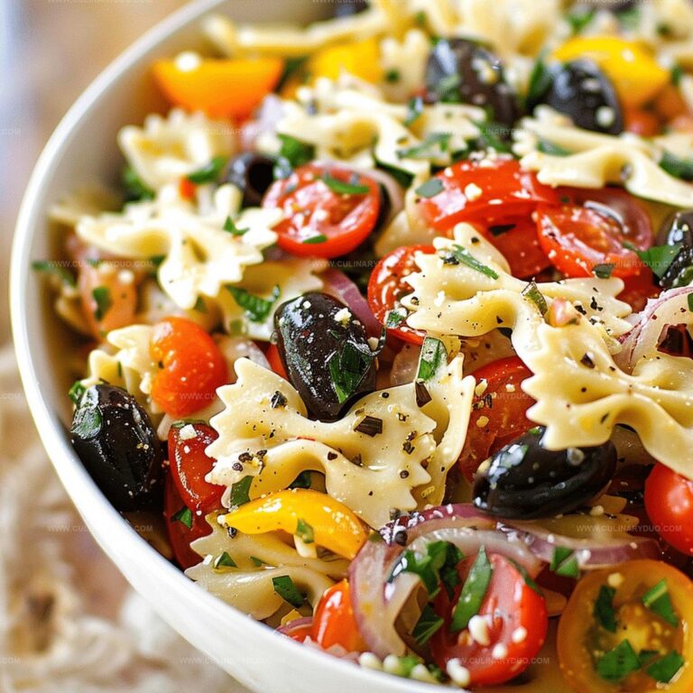 Bow Tie Pasta Salad Recipe