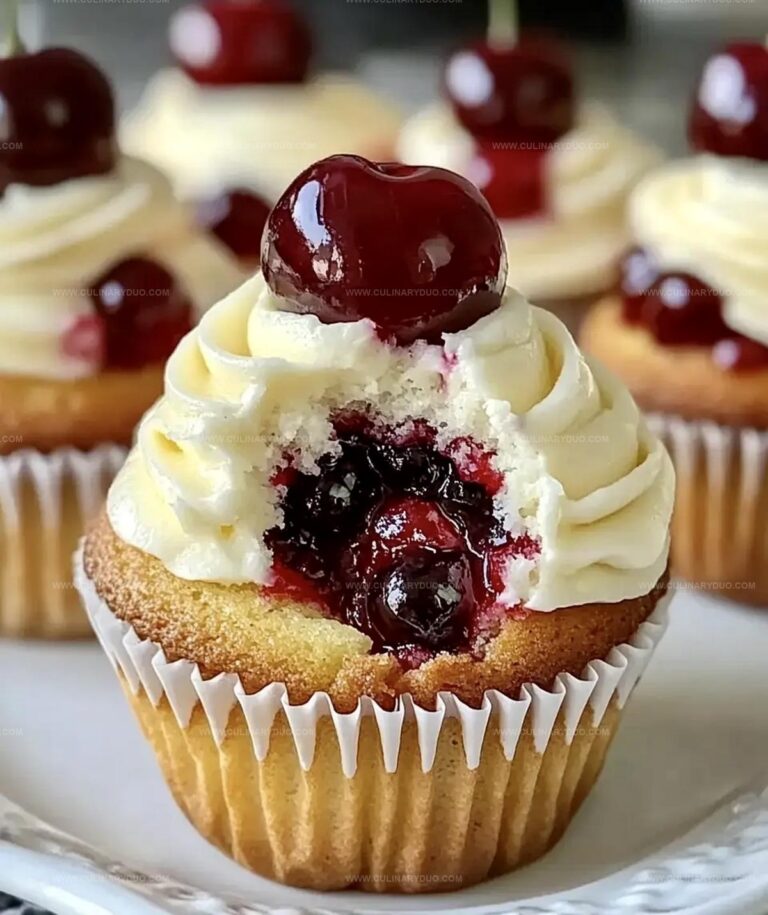 Cherry Cupcakes Recipe