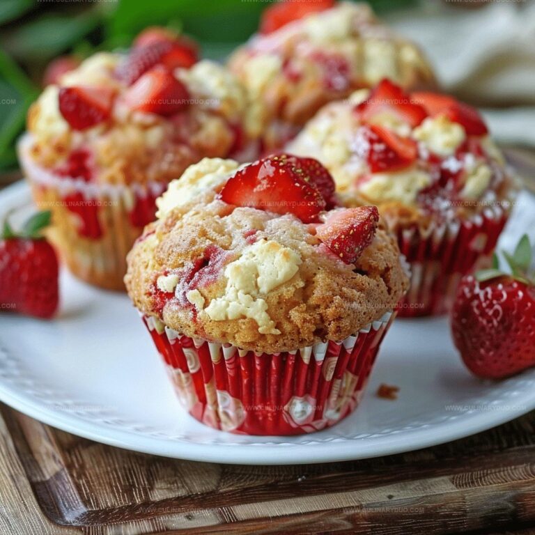 Strawberry Cream Cheese Muffins Recipe