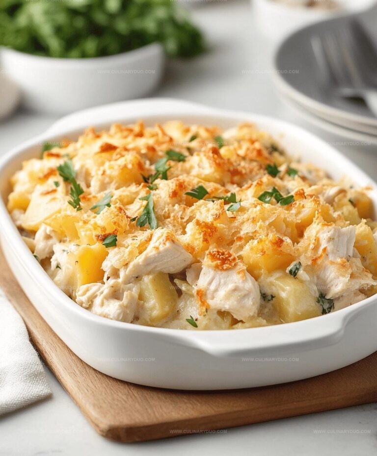 Chicken And Potato Casserole Recipe