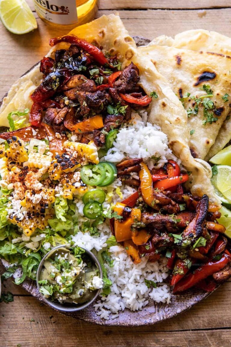 Chicken Fajita Tortilla Bowls Recipe