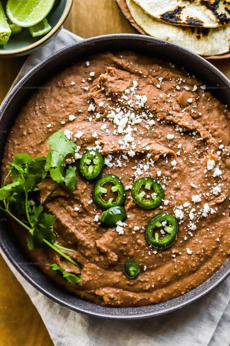 Instant Pot Refried Beans Recipe