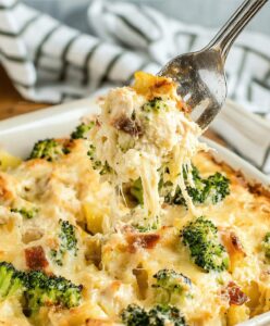 Baked Potato Chicken And Broccoli Casserole Recipe