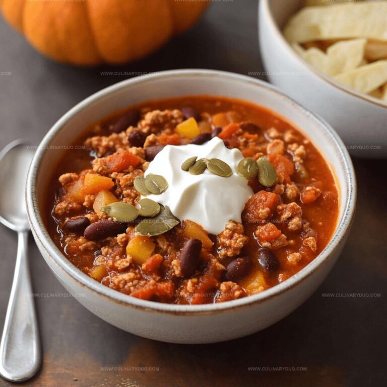 Pumpkin Chili Recipe