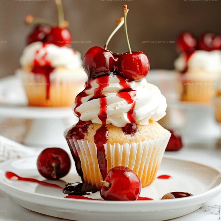 Cherry Pie Cupcakes Recipe
