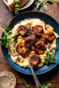 Spicy Garlic Lemon Butter Shrimp Recipe
