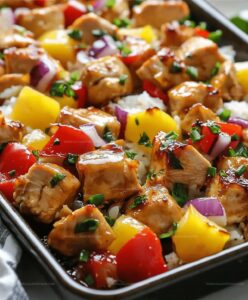 Hawaiian Chicken Sheet Pan Recipe
