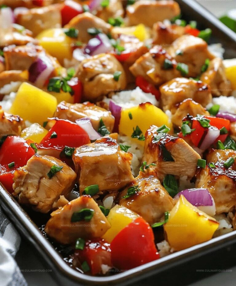 Hawaiian Chicken Sheet Pan Recipe