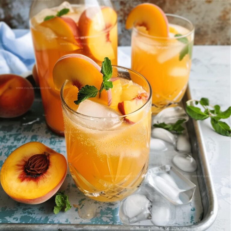 Peach Lemonade Recipe