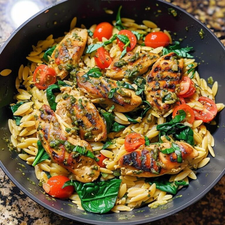 Creamy Chicken Orzo Recipe