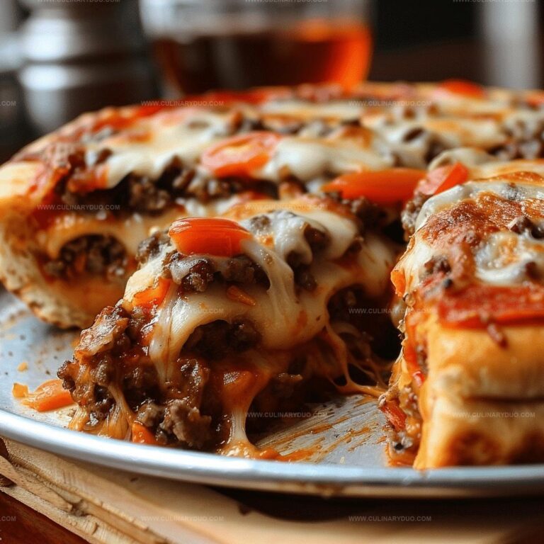 The Pizza Burger Pie Recipe