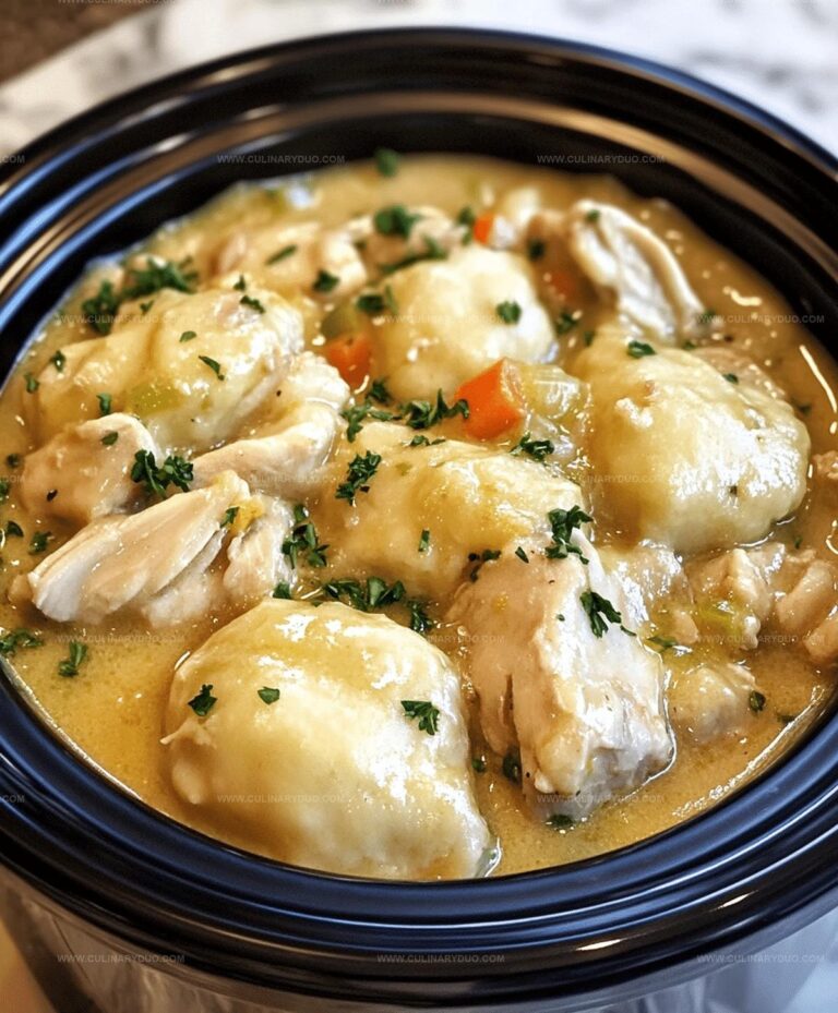 Crockpot Chicken And Dumplings Recipe