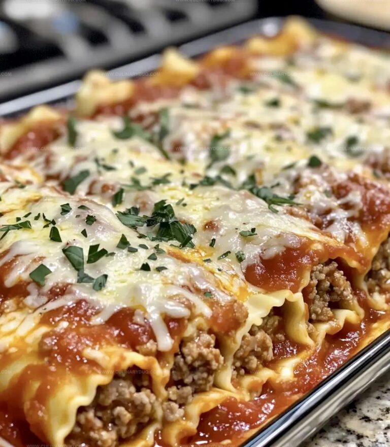 Italian Meatball Lasagna Roll Ups Recipe