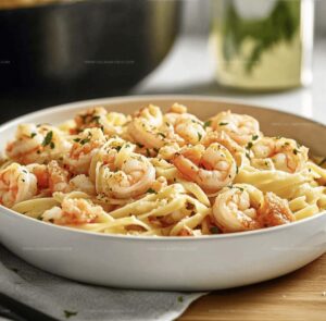 Garlic Butter Shrimp Pasta Recipe