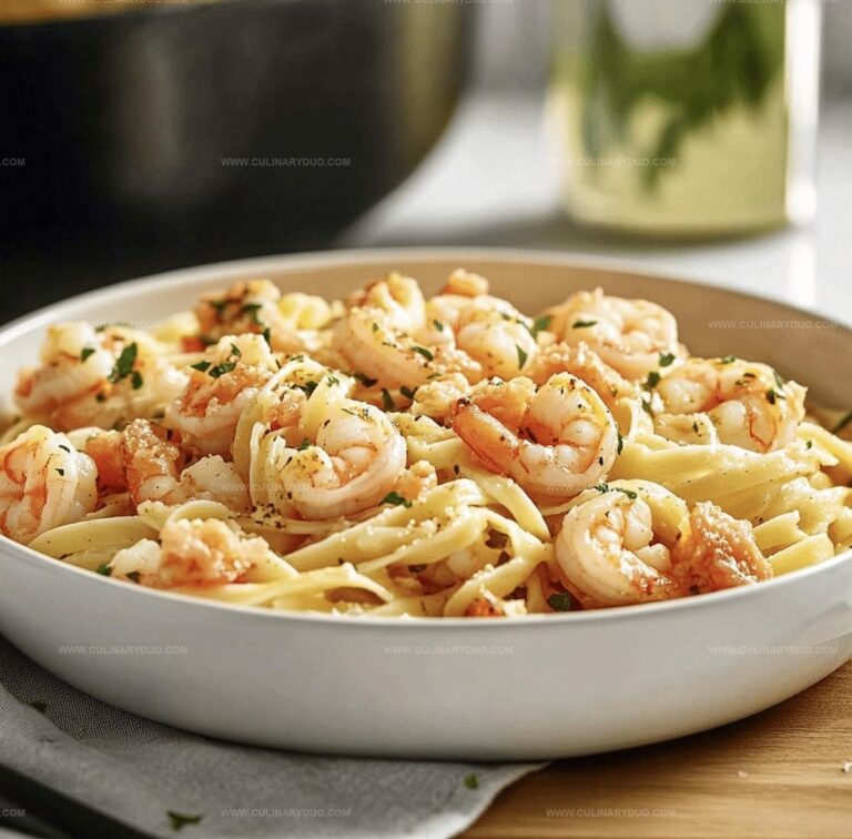 Garlic Butter Shrimp Pasta Recipe