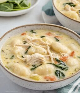 Creamy Chicken Gnocchi Soup Recipe