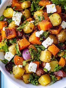 Roasted Vegetable Winter Salad Recipe