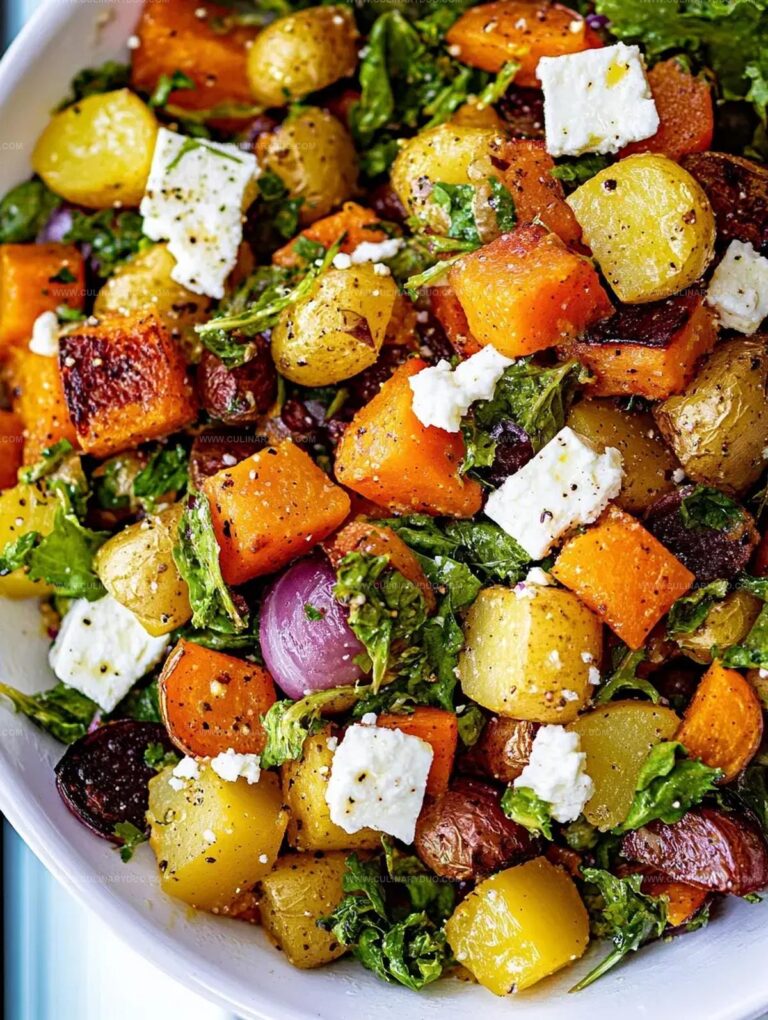 Roasted Vegetable Winter Salad Recipe