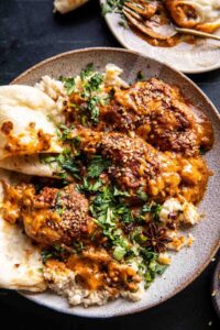 Spicy Sesame Butter Chicken Recipe
