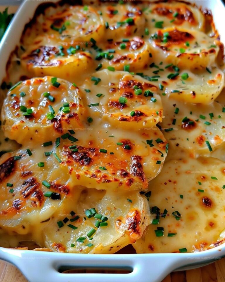 Cheesy Scalloped Potatoes Recipe