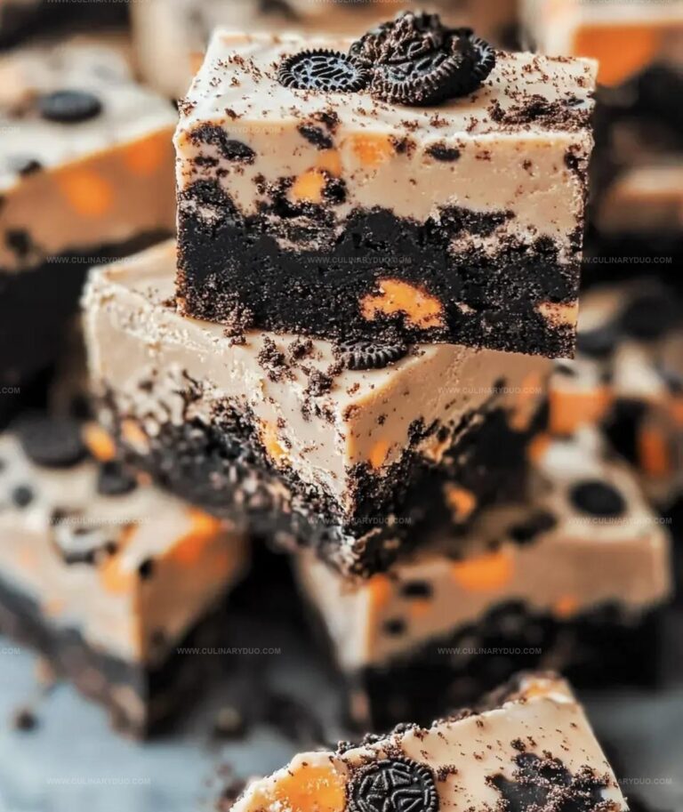 Halloween Oreo Fudge Recipe
