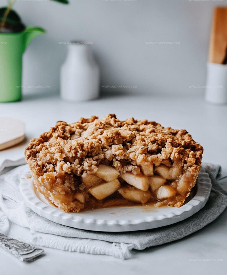 Apple Crumble Pie Recipe