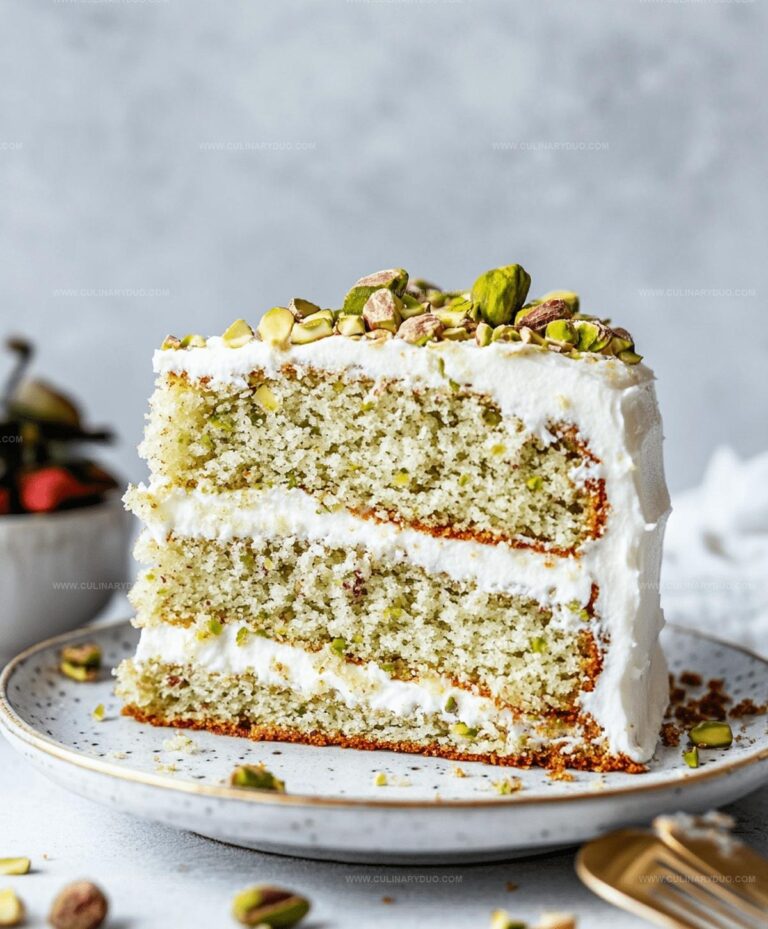 Easy Pistachio Cake Recipe