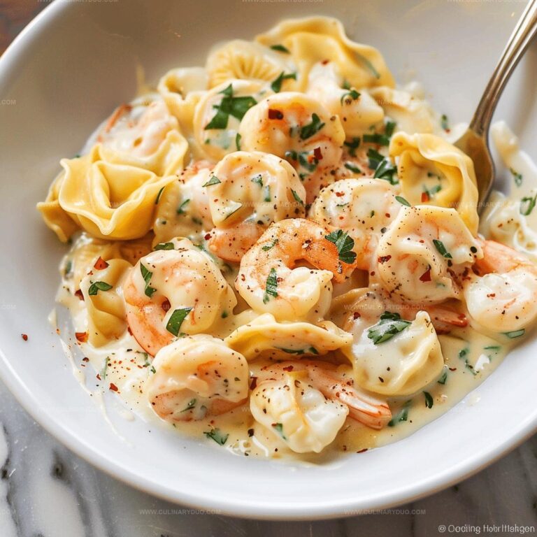 Shrimp Tortellini Alfredo Recipe