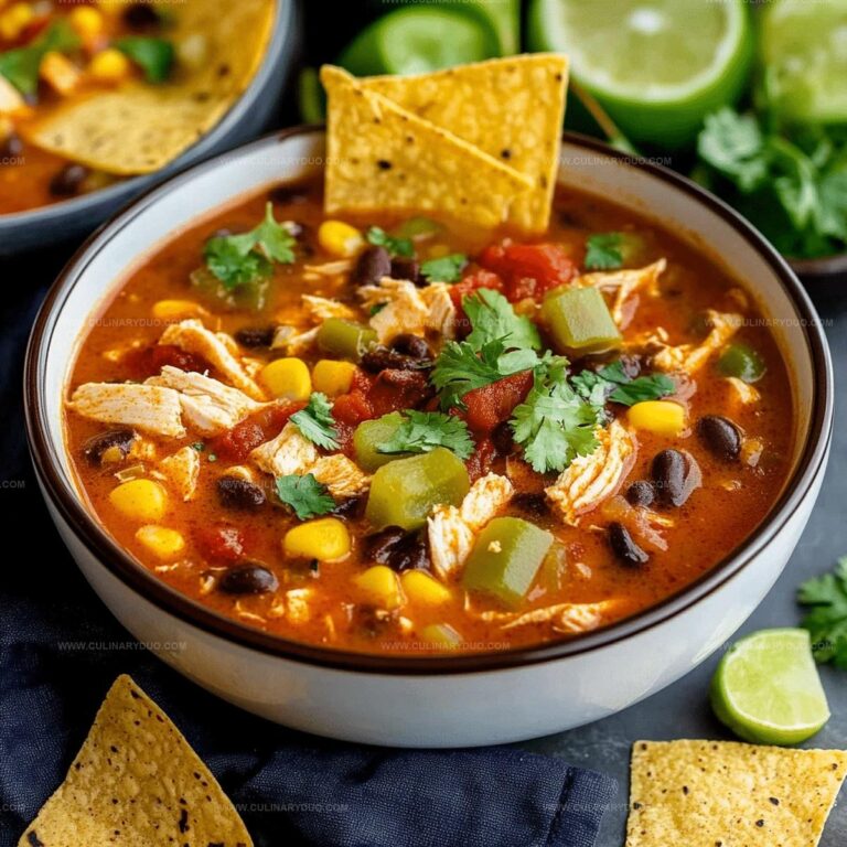 Chicken Enchilada Soup Recipe