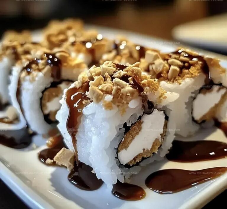 Decadent Smores Sushi Rolls Recipe