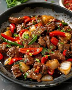 Black Pepper Beef Stir-Fry Recipe