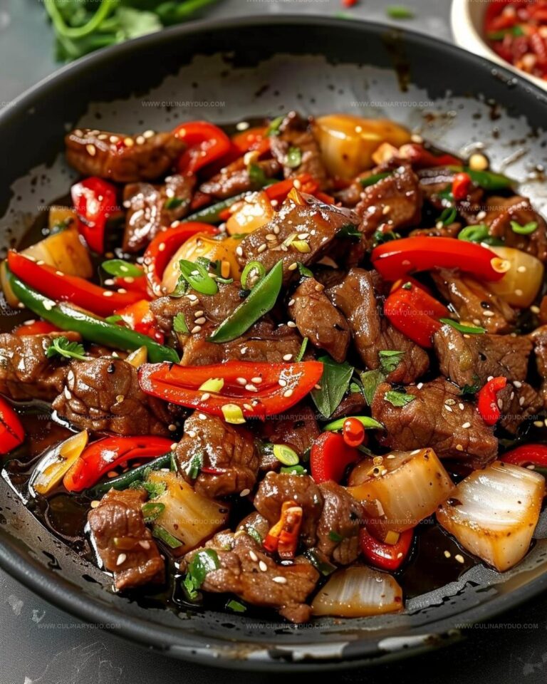 Black Pepper Beef Stir-Fry Recipe