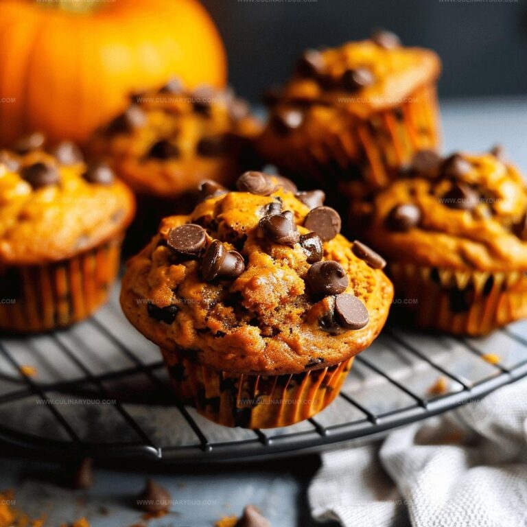 Pumpkin Chocolate Chip Muffins Recipe