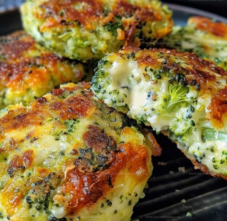 Broccoli Cheese Patties Recipe