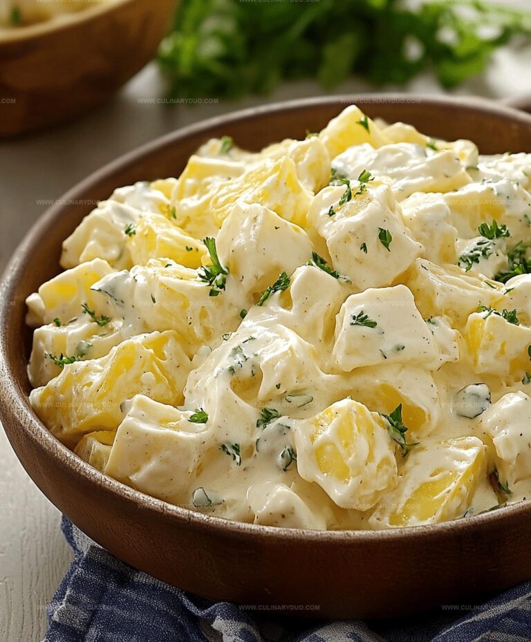 Cheesy Potato Salad Recipe