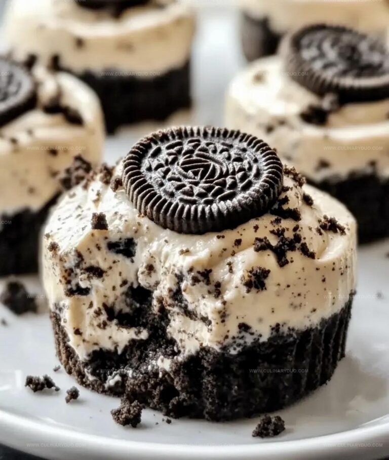 Mini Oreo Cheesecakes Recipe