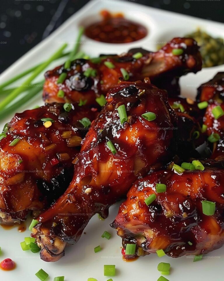 Sweet and Sticky Baked Chicken Drumsticks Recipe